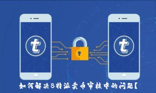   
如何解决B特派卖币审核中的问题？