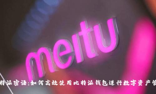 比特派密语：如何高效使用比特派钱包进行数字资产管理