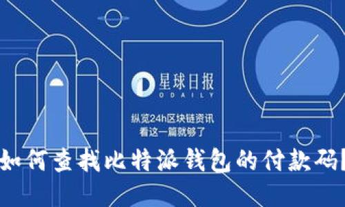 如何查找比特派钱包的付款码？