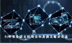 BitP服务器出现错误的原因及解决方法