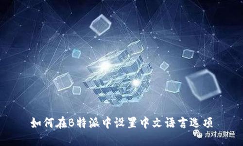 如何在B特派中设置中文语言选项
