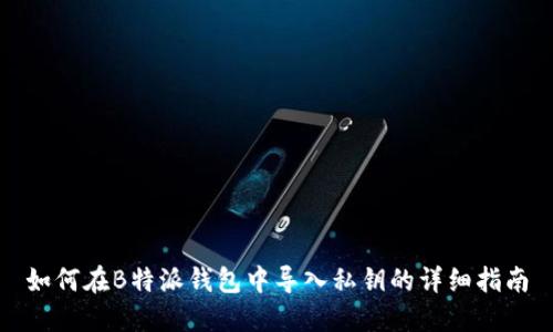 如何在B特派钱包中导入私钥的详细指南
