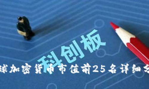 全球加密货币市值前25名详细分析